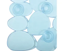 Duscheinlage MSV PEBBLE 54 x 54 cm blau