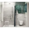 Duschhandlauf mit Brausestange KEUCO Plan Care verchromt 34908014611
