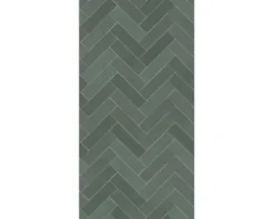 Duschrückwand BREUER Fischgräten Seidenmatt grün 210 x 100 cm 9482579000202