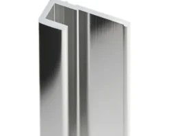 Duschrückwand Eck-Set SCHULTE DecoDesign ExpressPlus Unifarbe hellgrau 2x 210 x 90 cm inkl. Profilset EP1900911 679