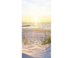 Duschrückwand mySpotti Shower Sunset Sonnenuntergang Strand 210 x 100 cm SH-210100-1969-HB