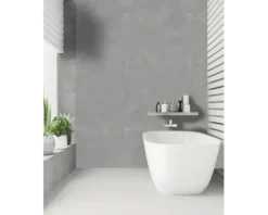 Duschrückwand WALLHYDRO Betonoptik Cement Grey 2600 x 935 mm HFLWH/GC
