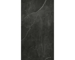 Duschrückwand BREUER Marmoroptik Seidenmatt Schwarz, Grau 255 x 100 cm 9482555000203