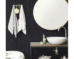 Duschrückwand SCHULTE DecoDesign Steinoptik Anthrazit 255 x 100 cm D1901025 601 255