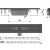 Duschrinne APZ1 300 mm schwarz-matt RAL9005