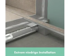 Duschrinne hansgrohe RainDrain Compact 600 mm befliesbar 56175000