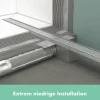 Duschrinne hansgrohe RainDrain Compact 700 mm edelstahl gebürstet 56176800
