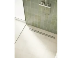 Duschrinne hansgrohe RainDrain Compact 700 mm edelstahl gebürstet 56176800