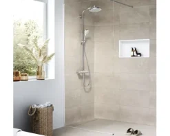 Duschrinne hansgrohe RainDrain Compact 600 mm für flache Installation befliesbar 56163000