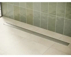 Duschrinne hansgrohe RainDrain Compact 600 mm für flache Installation edelstahl gebürstet 56162800