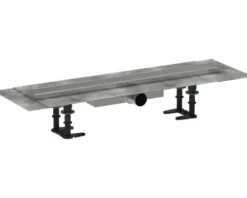 Duschrinne hansgrohe RainDrain Compact 600 mm für flache Installation edelstahl gebürstet 56162800