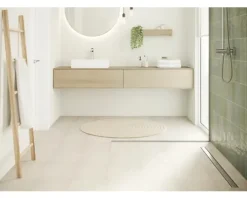 Duschrinne hansgrohe RainDrain Compact 600 mm für flache Installation edelstahl gebürstet 56162800