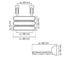 Duschsitz RIDDER Pro grau A140107