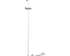 Duschstange mit Sicherheitsgriff TIGER Boston Comfort & Safety links chrom