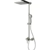 Duschsäule inkl. Einhebelmischer SCHULTE Classic ExpressPlus edelstahl matt EP9621 90
