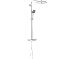 Duschsäule inkl. Thermostat GROHE Vitalio Joy System chrom 27298003