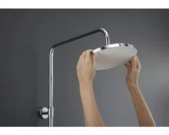 Duschsäule inkl. Thermostat DURAVIT Shelf 1050 MinusFlow chrom glänzend TH4382008005