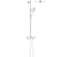 Duschsäule inkl. Thermostat GROHE Rainshower 310 chrom glänzend 27966001