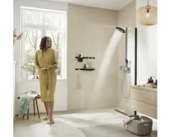 Duschsäule inkl. Thermostat hansgrohe Pulsify S chrom 24240000