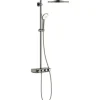 Duschsäule inkl. Thermostat GROHE Euphoria SmartControl hard graphite gebürstet 26507AL0