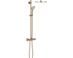 Duschsäule inkl. Thermostat GROHE Euphoria System 310 warm sunset gebürstet 26075DL0