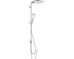 Duschsäule inkl. Umsteller hansgrohe Crometta E Showerpipe 240 1jet Reno chrom 27289000