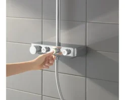 Duschsäule inkl. Thermostat GROHE Euphoria SmartControl System 310 Cube Duo chrom 26508000