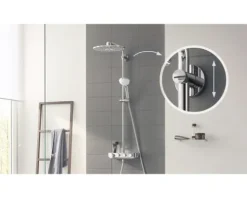 Duschsäule inkl. Thermostat GROHE Euphoria SmartControl System 310 Duo chrom 26507000