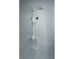 Duschsäule inkl. Thermostat Grohe Quickfix Vitalio Start System 250 chrom glänzend 26677001