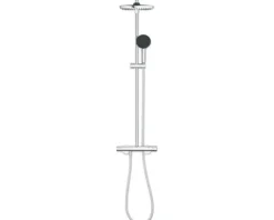 Duschsäule inkl. Thermostat Grohe Quickfix Vitalio Start System 250 chrom glänzend 26677001