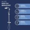 Duschsäule inkl. Thermostat GROHE Vitalio Start 210 chrom 26538000