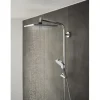 Duschsäule inkl. Thermostat hansgrohe Crometta E Showerpipe 240 1jet chrom 27271000