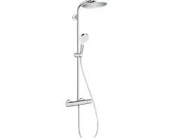 Duschsäule inkl. Thermostat hansgrohe Crometta S Showerpipe 240 1jet chrom 27268000
