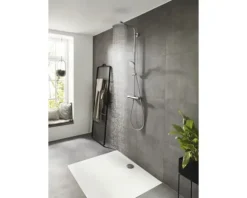 Duschsäule inkl. Thermostat hansgrohe Crometta S Showerpipe 240 1jet chrom 27268000