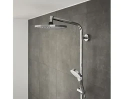 Duschsäule inkl. Thermostat hansgrohe Crometta S Showerpipe 240 1jet chrom 27268000