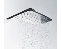 Duschsäule inkl. Thermostat hansgrohe Raindance E Showerpipe 360 1jet chrom/weiß 27112400