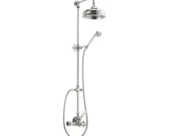 Duschsäule inkl. Thermostat Schulte Classic Retro chrom D9646 02
