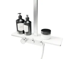 Duschsäule inkl. Thermostat Schulte Square White Style EP9635104 02