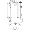 Duschsäule inkl. Umsteller hansgrohe Croma Showerpipe 220 1jet Reno chrom 27224000