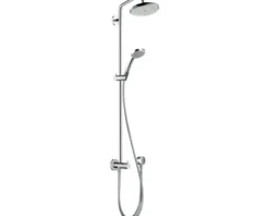 Duschsäule inkl. Umsteller hansgrohe Croma Showerpipe 220 1jet Reno chrom 27224000