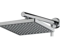 Duschsäule inkl. Umsteller Schulte Classic eckig chrom D9631 02