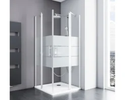 Duschsäule inkl. Umsteller Schulte Classic rund chrom D9630 02