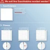 Duschtür mit Seitenwand mit Drehtür Schulte Davita 1000 x 1000 mm Klarglas inkl. Aufmaß, Anlieferung, Montage und Schmutzabweisender Glasbeschichtung Seitenwand rechts