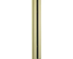 Duschtür mit Seitenwand mit Gleittür/Schiebetür SCHULTE MasterClass 120 x 90 cm Profil gold Klarglas Türanschlag links Seitenwandanschlag rechts