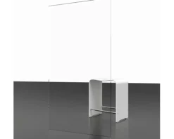Duschtür mit Seitenwand SCHULTE Alexa Style 2.0 Black Style ExpressPlus 120 x 80 cm Profil schwarz Klarglas schmutzabweisende Glasbeschichtung Türanschlag links Seitenwandanschlag rechts