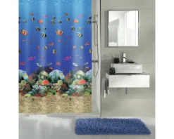 Duschvorhang Kleine Wolke Malediven multicolor 180 x 200 cm