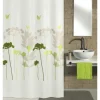 Duschvorhang Kleine Wolke Barcelona grün Textil 180 x 200 cm
