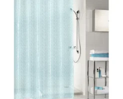 Duschvorhang Kleine Wolke Soapy wasserblau 180 x 200 cm