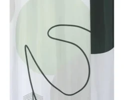 Duschvorhang MSV MINIMALIST STYLE 180 x 200 cm weiß