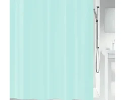 Duschvorhang spirella PRIMO Anti-Schimmel 180 x 200 cm aqua 10.29488